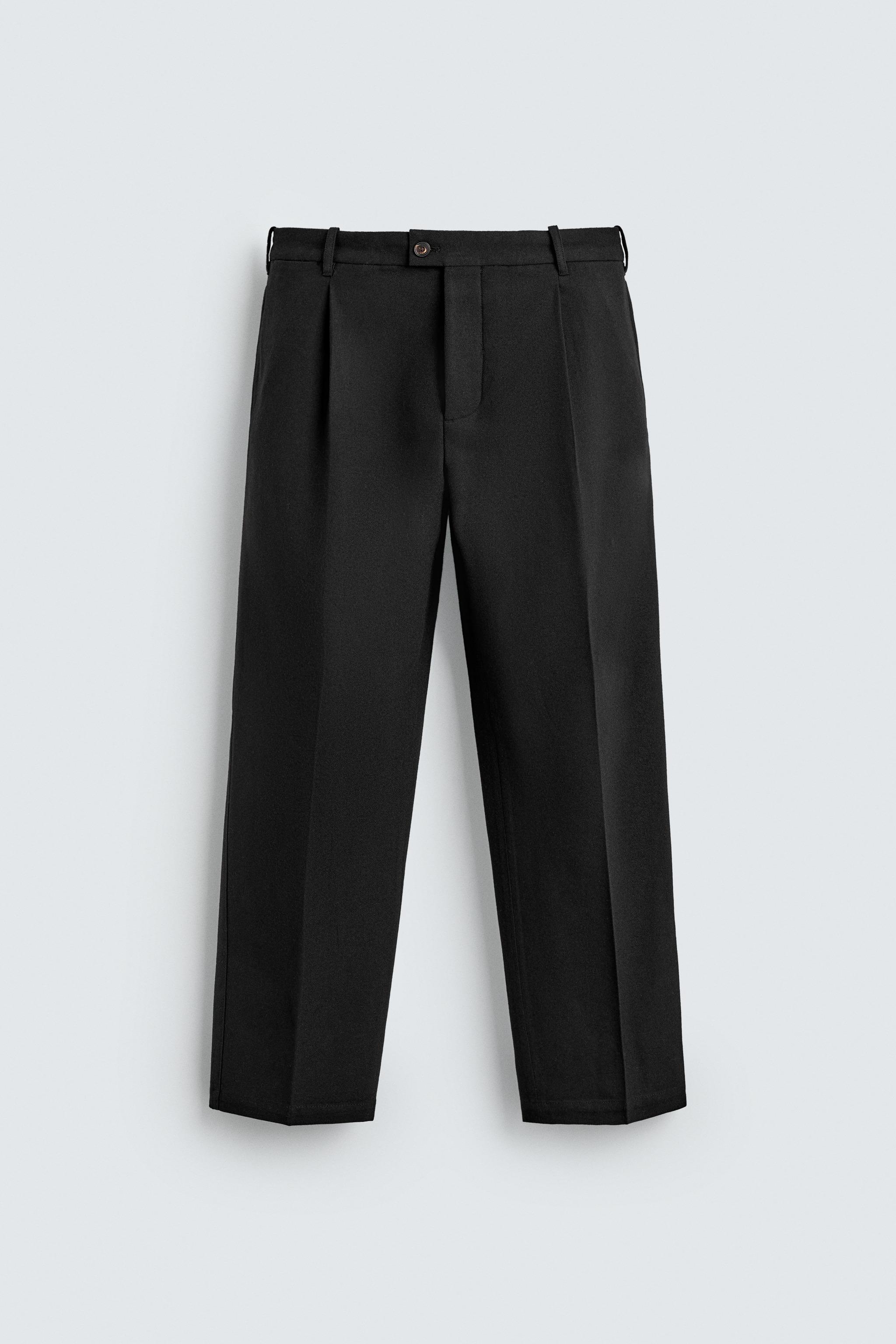 PANTALON PLIS FLANELLE